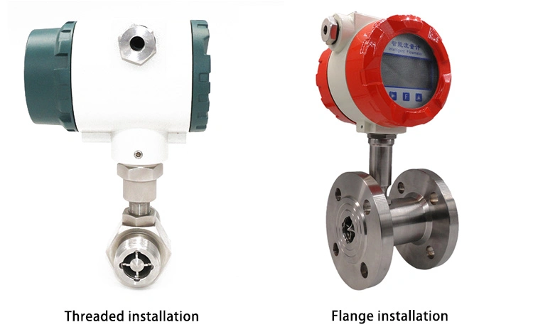 Electromagnetic Power Mini Turbine Flow Meter Liquid Turbine Flow Meter