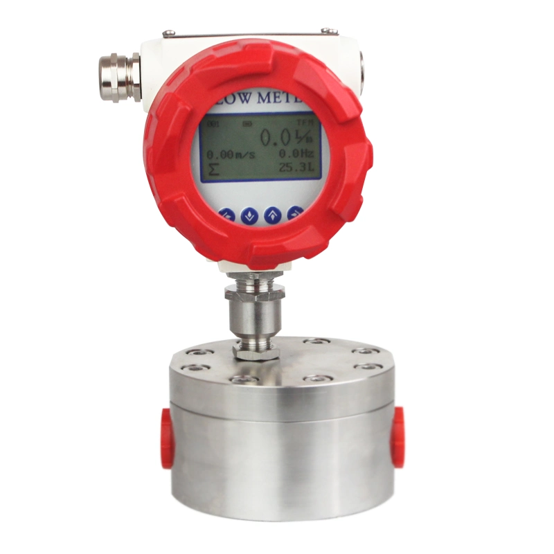 GSM Based Digital Diesel Gear Flow Meter 316 Stainless Steel 4-20mA Fuel Unloading Flow Meter