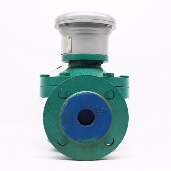 Misuratore di portata a ingranaggi ovali per olio ad alta temperatura per bitume d'asfalto