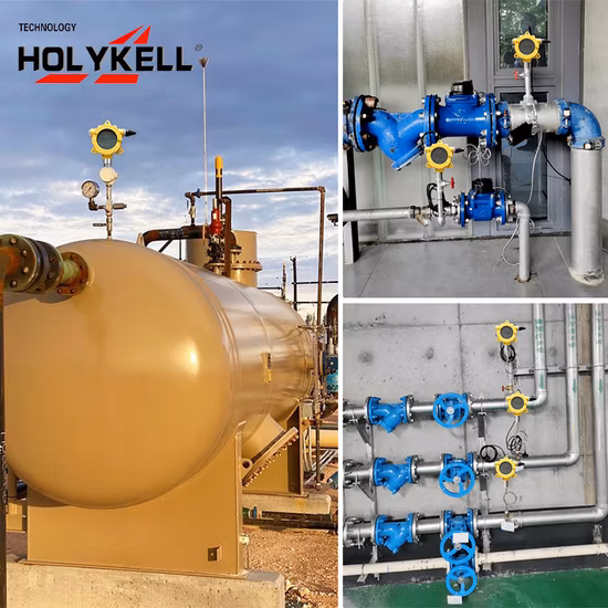 Holykell Display LCD antideflagrante GPRS 4G Trasmettitore di pressione dell'acqua wireless